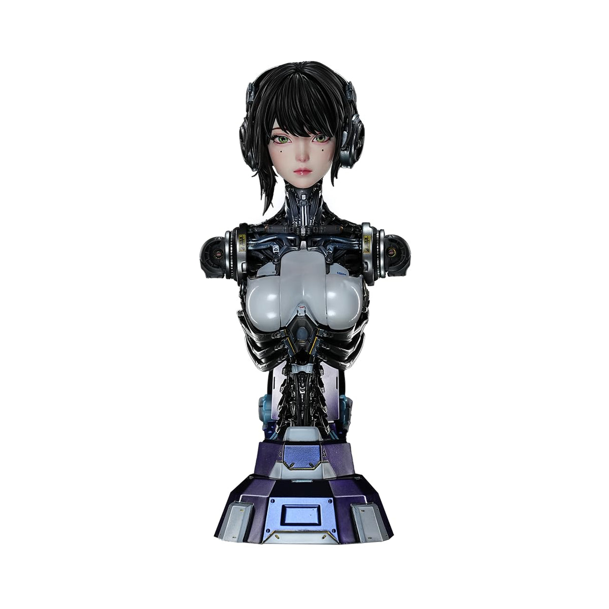 ASH 12-inch polystone Ling Cage bust as the featured image for the materials guide