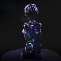 LINGCAGE ASH 1/4 Scale Bust — Hand-Painted Polystone · Machined Alloy Base · 500 Edition